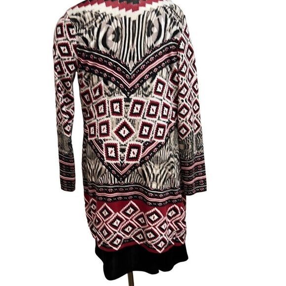 Chicos Long Open Front Cardigan Size 1 Small - Picture 2 of 7